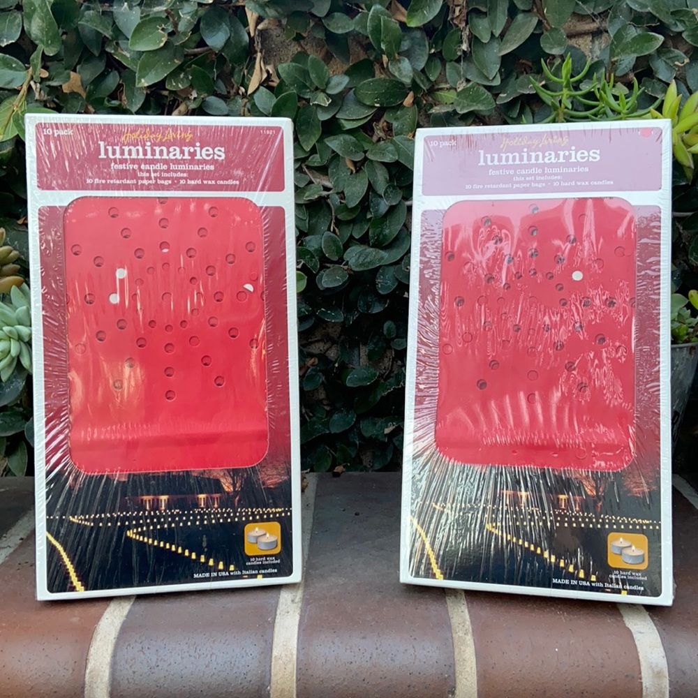 New candle luminaries